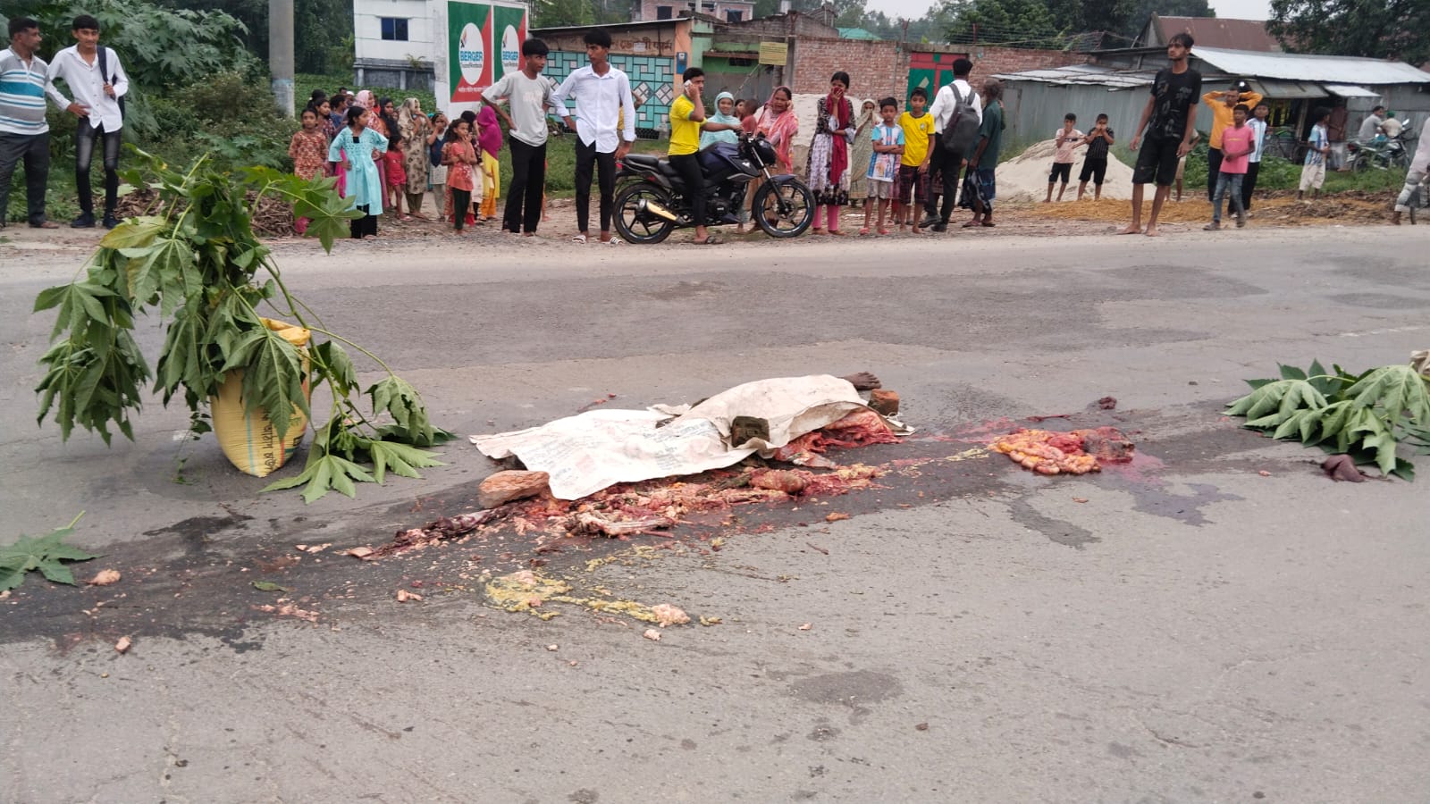 সৈয়দপুরে ডাম্প ট্রাকের চাপায় অজ্ঞাত বৃদ্ধার মৃত্যু
